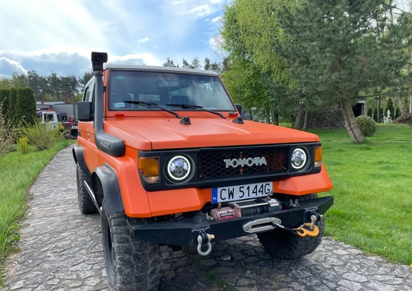 Toyota Land Cruiser cena 45000 przebieg: 275876, rok produkcji 1987 z Włocławek małe 704